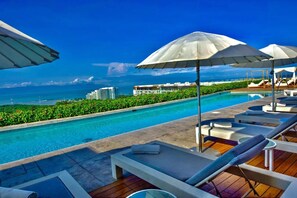 Pool auf dem Dach