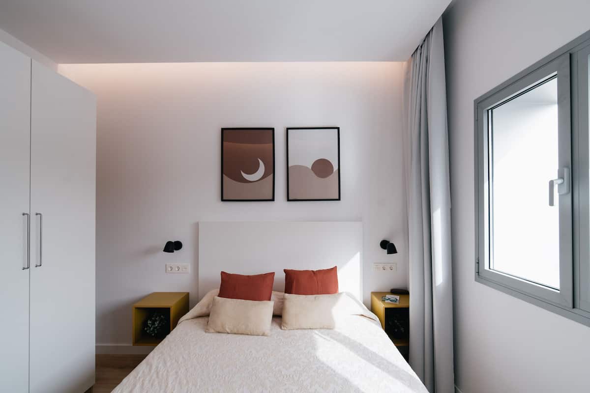 Deluxe Apartment | 2 bilik tidur, peti besi dalam bilik, dihias secara berasingan