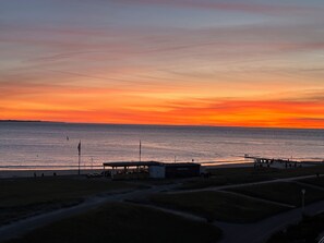 På stranden, liggestole