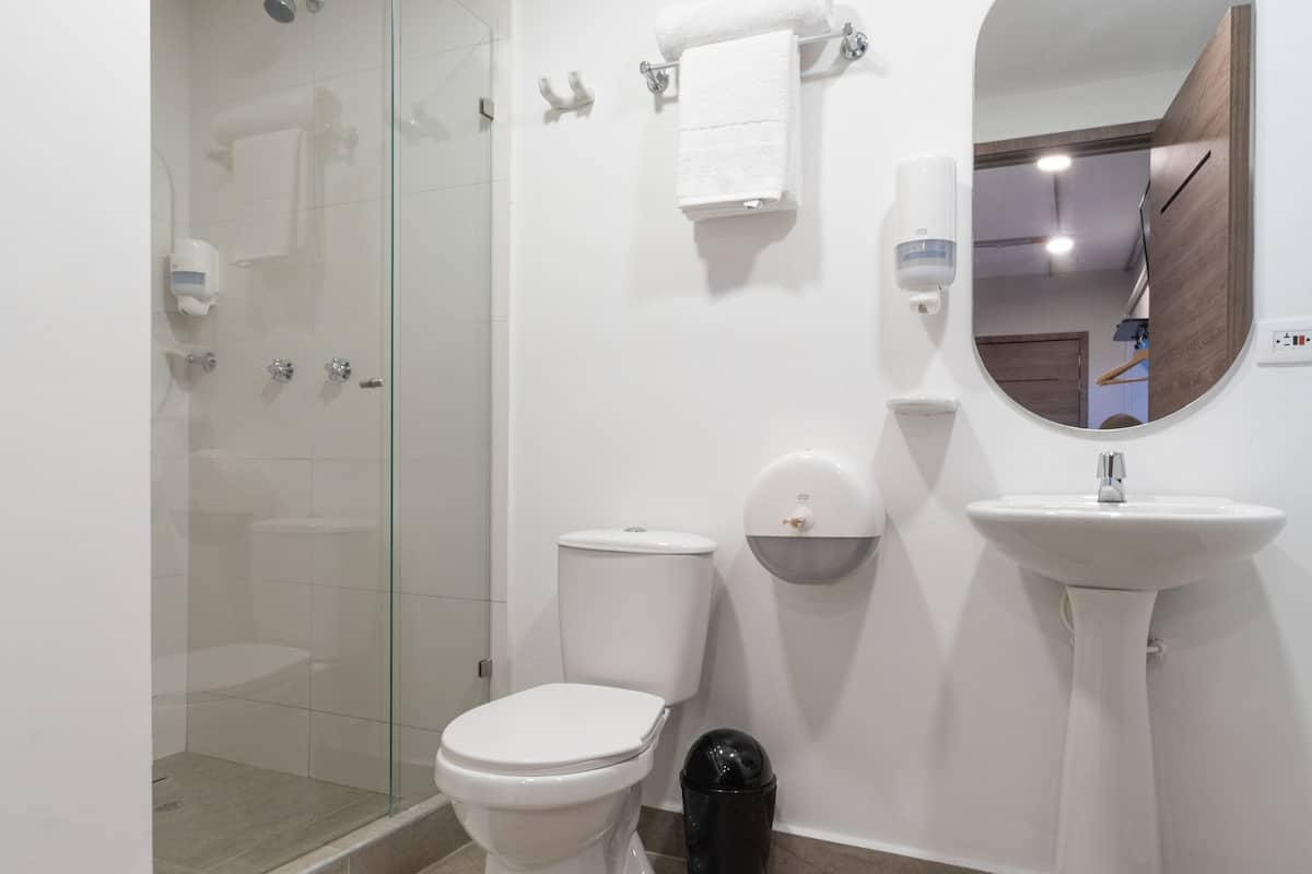 Kamar Eksekutif | Kamar mandi | Shower dan handuk