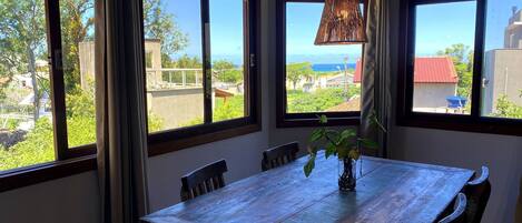 Vue sur la plage/l’océan