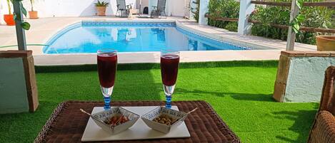 Alberca al aire libre