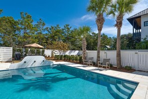 Indoor pool, a heated pool
