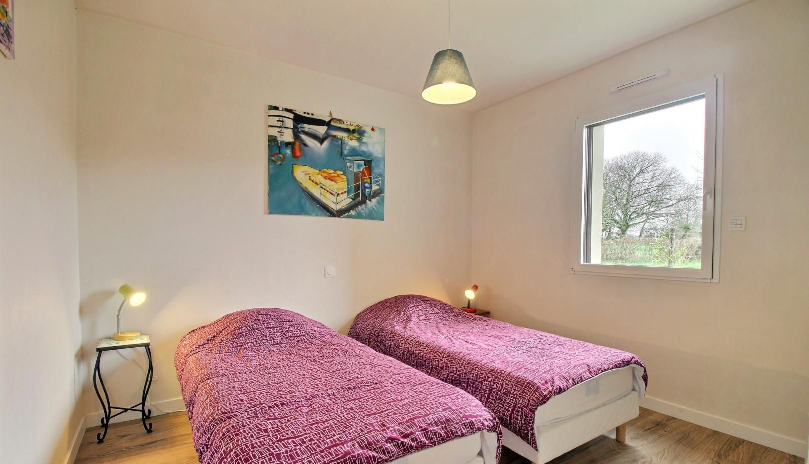 2 bedrooms, iron/ironing board, WiFi (free), bed sheets