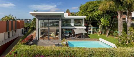 Una piscina climatizada