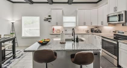 Modern Cozy 3-BR Condo: Minutes from Downtown/Medical Center