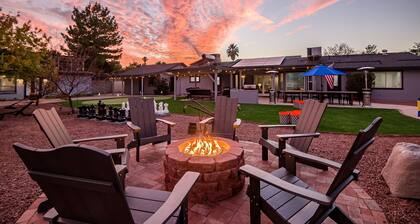 Thunderbird House and Casita w/Pool, Hot Tub, Pickleball, Basketball, Chess - sleeps 2