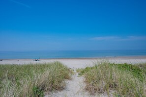 On the beach
