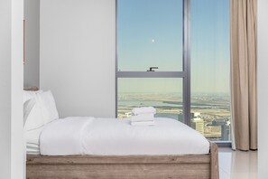 1 室のベッドルーム、アイロン / アイロン台、WiFi (無料)、ベッドシーツ