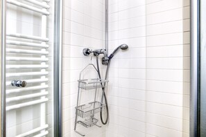 Hair dryer, towels