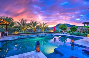 A heated pool - NEW! Desert Oasis Retreat in gated golf community (Goodyear)