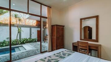 Villa, 3 Schlafzimmer | Minibar, Zimmersafe, Schreibtisch, laptopgeeigneter Arbeitsplatz