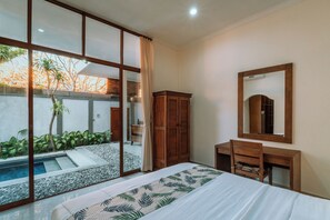 Villa, 3 Bedrooms | Minibar, in-room safe, desk, laptop workspace - Umah Kita (Seminyak)