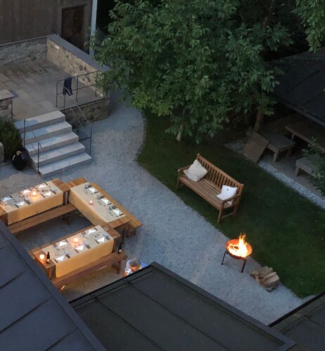 Ferienwohnung 'Geigerhaus 500 Jahre - A' mit Bergblick, gemeinsamer Sauna & WLAN