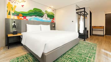 Privilege, Habitación, 1 cama de matrimonio grande, vistas al mar | Edredones de plumas, minibar, escritorio y cunas gratuitas