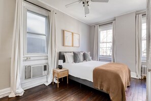 2 bedrooms, iron/ironing board, WiFi, bed sheets - Bright West Village 2BR w/ W/D & Roof, nr Pier 46, by Blueground (Downtown)