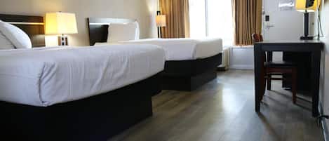 Dobbeltværelse (Queen) | Skrivebord, strygejern/strygebræt, gratis Wi-Fi, sengetøj