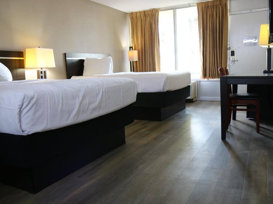 Double Room (Queen) | Desk, iron/ironing board, free WiFi, bed sheets