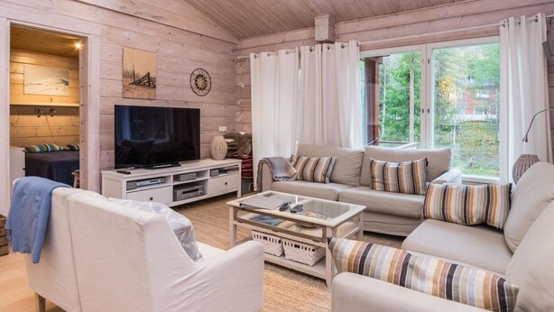 Living area - Isokuru 3 by Interhome (Pelkosenniemi)