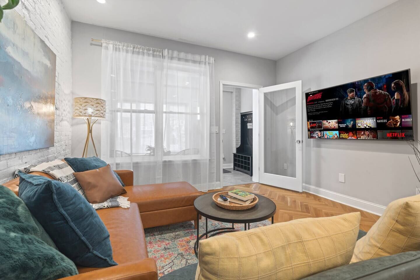 Smart TV, video games, Netflix, Hulu