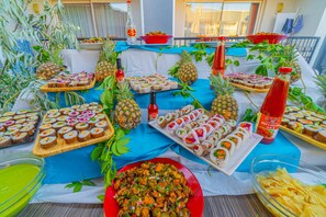 Free daily buffet breakfast  - Sayanora Hotel- All Inclusive (Manavgat)