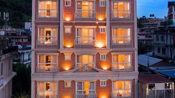 Fachada de la propiedad