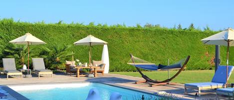 Una piscina climatizada