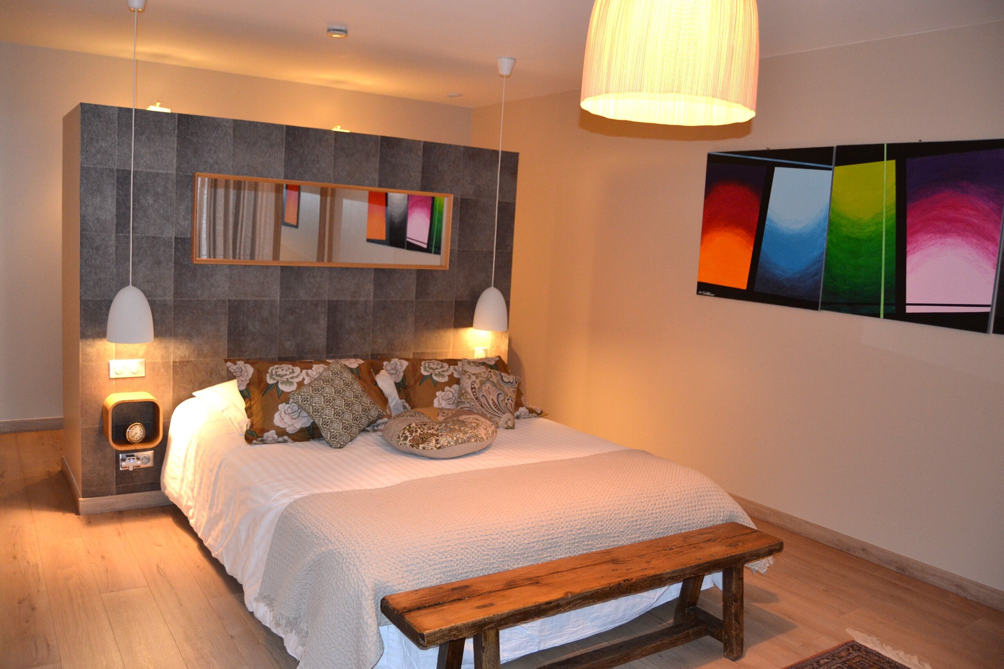 1 sovrum, värdeförvaringsskåp på rummet och strykjärn/strykbräda