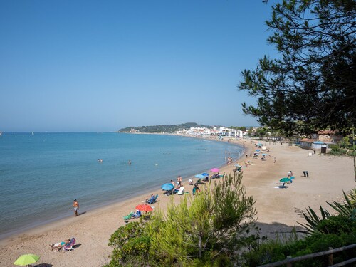 Appartement lumineux 2 chambres, climatisation, parking, plage à 50m - Altafulla