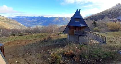 Chalet cosy 4 pers. à Saint-Lary-Soulan, proche remontées mécaniques, balcon, navette gratuite