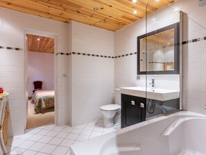 Hair dryer, towels