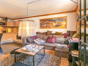 TV - Luxury apartment with sauna in the heart of Val-d'Isère (Val-d'Isère)