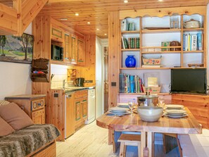 TV - Duplex apartment for 5 with wifi and parking in Val-d'Isère (Val-d'Isère)