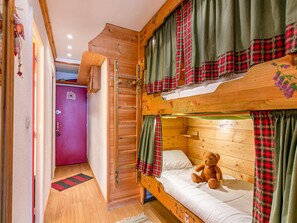 1 habitación y ropa de cama 