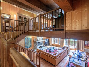 Interior - Luxury chalet with sauna, fireplace and WiFi in Val-d'Isère (Val-d'Isère)