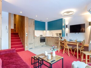 TV - Renovated studio with wifi, 2/4 pax, Val-d'Isère (Val-d'Isère)