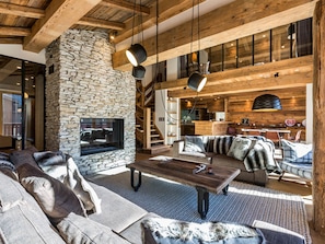 TV, fireplace, stereo, offices