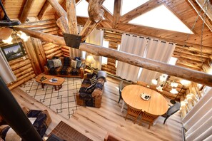 Télévision, cheminée, lecteur de DVD