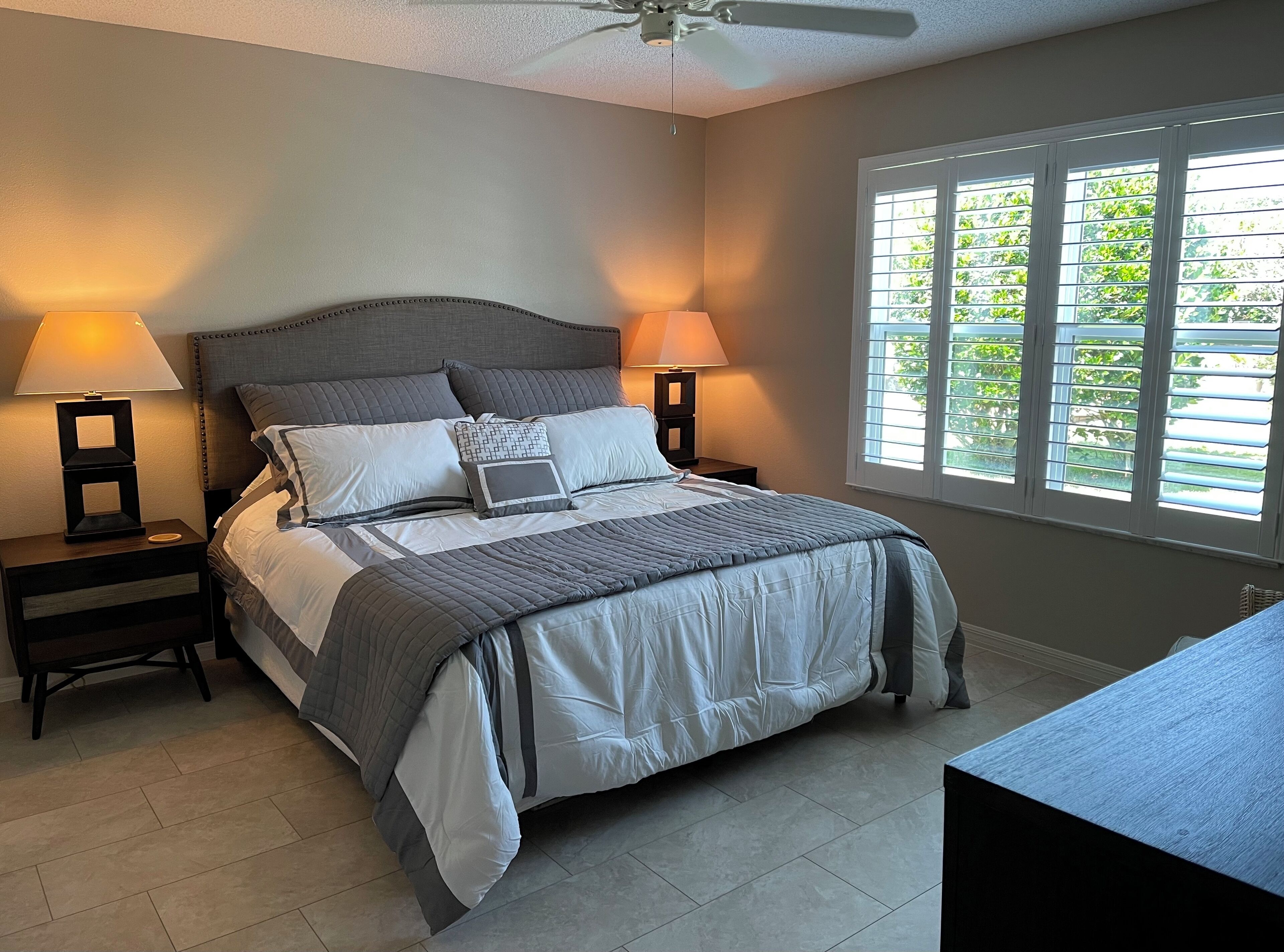 3 bedrooms, desk, iron/ironing board, free WiFi