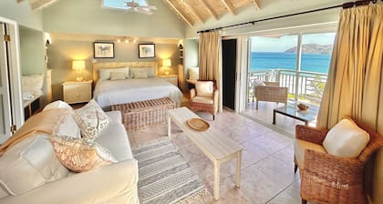 Private two bedroomed villa within Long Bay Beach Resort on Tortola, BVI