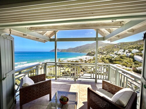 Private two bedroomed villa within Long Bay Beach Resort on Tortola, BVI