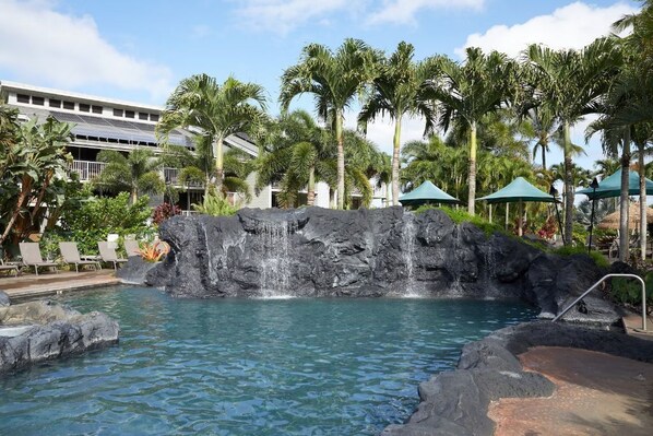 Indoor pool, outdoor pool