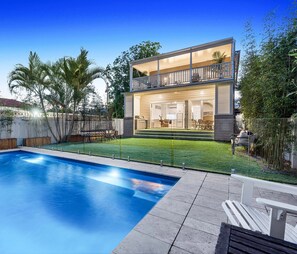 A heated pool - Manly Oasis, 5bd, 3 King bd,Pool (Manly)