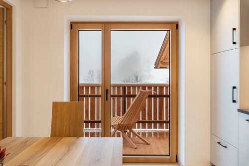 Ferienwohnung "Planerhof Apartment Lilie" mit Bergblick, Gemeinschaftsterrasse und WLAN