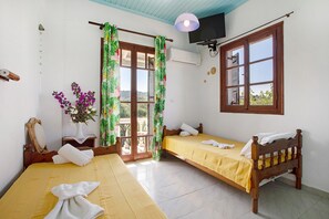 1 camera, Wi-Fi gratuito, lenzuola