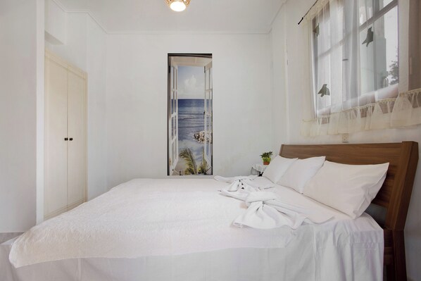 1 Schlafzimmer, Bügeleisen/Bügelbrett, kostenloses WLAN, Bettwäsche