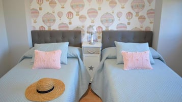 2 habitaciones, tabla de planchar con plancha y wifi gratis