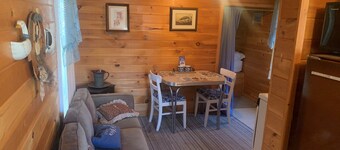 Bucktail Lodge Bayview Cabin, view of the East Fork of the Chippewa flowage