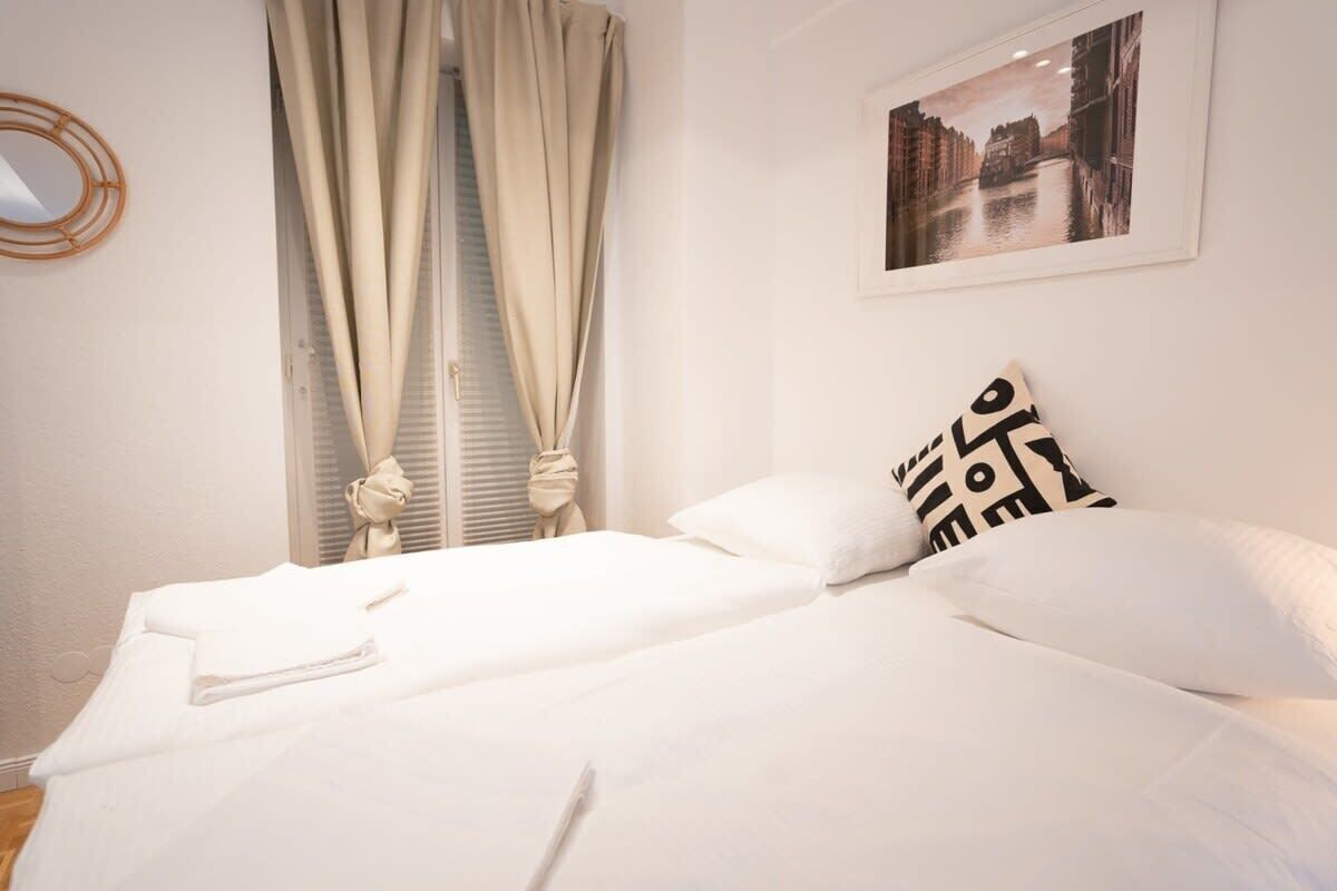 1 Schlafzimmer, Bügeleisen/Bügelbrett, WLAN, Bettwäsche