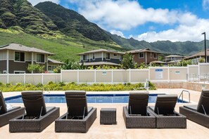 Pool - Brand New 4BHK Home! Ocean and Mountain View! (Waianae)